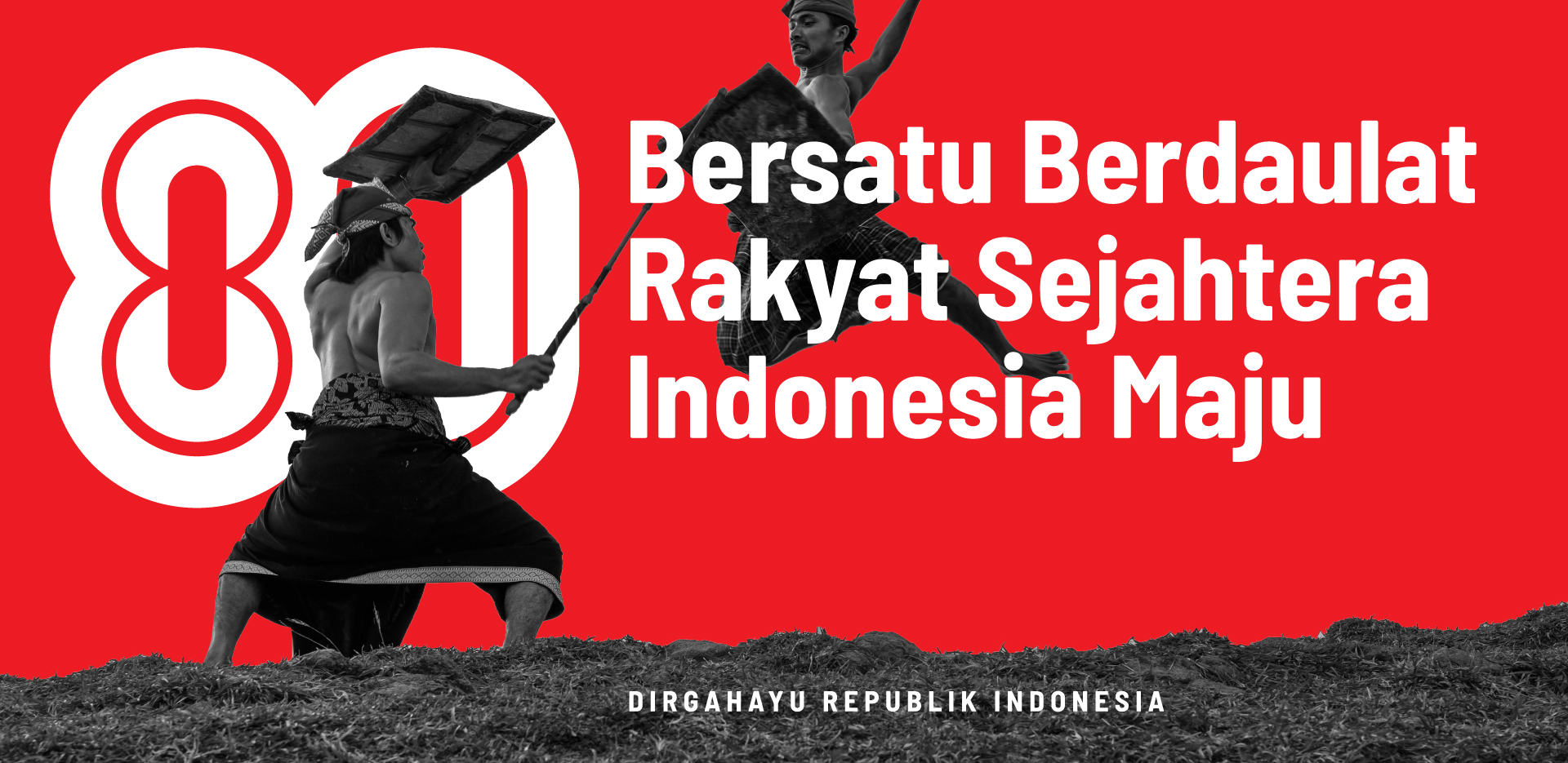 Banner HUT RI ke-80