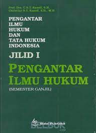 Pengantar Ilmu Hukum Dan Tata Hukum Indonesia Jilid 1