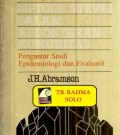 Metode survei dalam kedokteran komunitas:Pengantar studi epidemiologi dan evaluatif