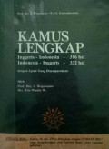 Kamus lengkap inggeris-indonesia, indonesia-inggeris dengan ejaan yang disempurnakan