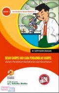 Besar Sampel dan Cara Pengambilan Sampel dalam Penelitian Kedokteran dan Kesehatan