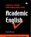 Check Your Vocabulary For Academic English