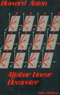 Aljabar Linear Elementer