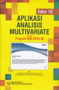 Aplikasi Analisis Multivariate dengan Program IBM SPSS 26 Edisi 10
