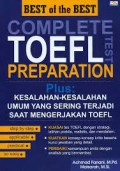 Best of the Best Complete TOEFL Test Preparation