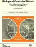 Biological control of weeds:a world catalogue of agents and their target weeds