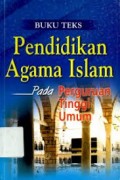 Buku Teks Pendidikan Agama Islam pada Perguruan Tinggi Umum