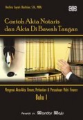 Contoh Akta Notaris dan Akta di Bawah Tangan. Buku VIII