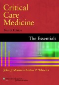 Critical Care Medicine The Eseentials