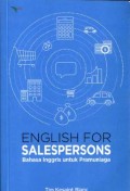 English for Salespersons: Bahasa Inggris untuk Pramuniaga