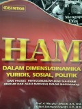 Ham dalam Dimensi/Dinamika Yuridis, Sosial, Politik