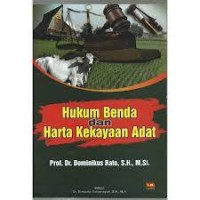 Hukum Benda dan Harta Kekayaan Adat