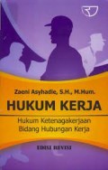 Hukum Kerja Hukum Ketenagakerjaan Bidang Hubungan Kerja