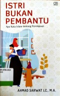 Istri Bukan Pembantu Apa kata Islam tentang Perempuan