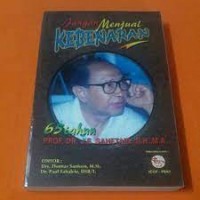 Jangan Menjual Kebenaran