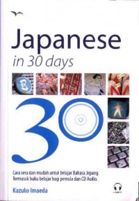 Japanese in 30 days