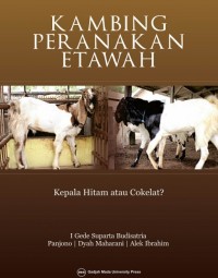 Kambing Peranakan Etawah: Kepala Hitam Atau Cokelat?