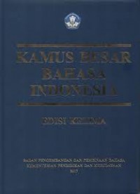 Kamus Besar Bahasa Indonesia Edisi kelima