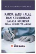 Kausa Yang Halal Dan Kedudukan Bahasa Indonesia Dalam Hukum Perjanjian