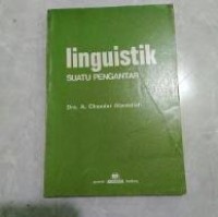 Linguistik: Suatu Pengantar