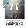 Manajemen Model Pada Sistem Pendukung Keputusan