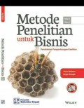 Metode Penelitian Untuk Bisnis: Pendekatan Pengembangan-Keahlian. Buku 1