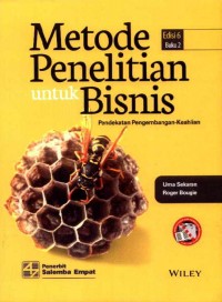 Metode Penelitian untuk Bisnis: Pendekatan Pengembangan-Keahlian. Buku 2