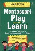 Montessori Play and Learn