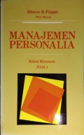 Manajemen Personalia. Jilid 1