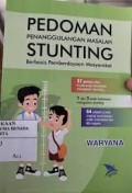 Pedoman Penanggulangan Masalah Stunting Berbasis Pemberdayaan Masyarakat