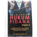 Pelajaran Hukum Pidana. Bagian 2