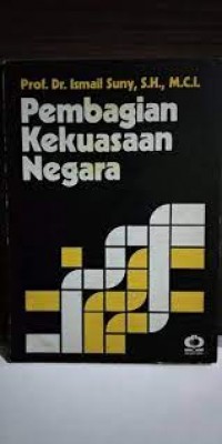 Pembagian Kekuasaan Negara