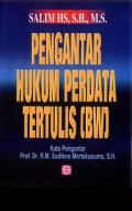 Pengantar Hukum Perdata Tertulis (BW)