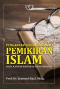 Pengantar Studi Khazanah Pemikiran Islam