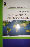 Pengantar Hukum Pidana Internasional