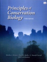 Principles of Conservation Biology