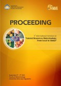Proceeding Natural Resources Biotechnology: From Local to Global