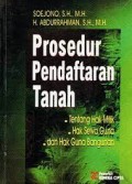 Prosedur Pendaftaran Tanah
