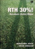 RTH 30%!: Resolusi (Kota) Hijau
