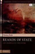 Reason of State: Law, Prerogative and Empire