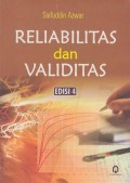 Reliabitas dan Validitas