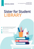 SISTER For Student (SFS) Library: Manual Book