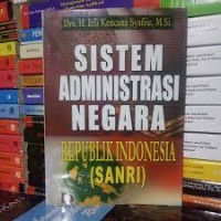 Sistem Administrasi Negara Republik Indonesia (SANRI)