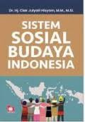 Sistem Sosial Budaya Indonesia