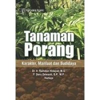 Tanaman Porang: Karakter, Manfaat dan Budidaya