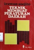 Teknik membuat peraturan daerah