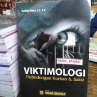 Viktimologi Perlindungan Korban & Saksi