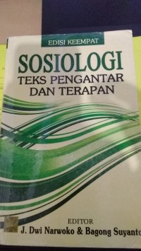 Sosiologi Teks Pengantar Dan Terapan