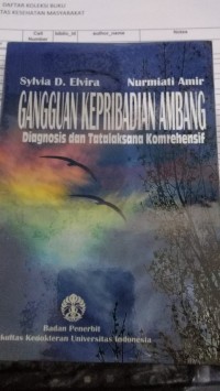 Gangguan Kepribadian Diagnosis dan Tatalaksana Komrehensif