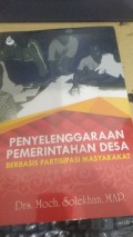 Penyelenggaraan Pemerintahan Desa Berbasis Partisipasi Masyarakat